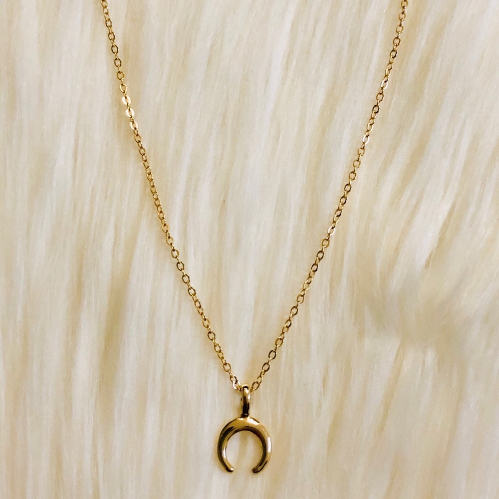 Crescent Necklace 🌙